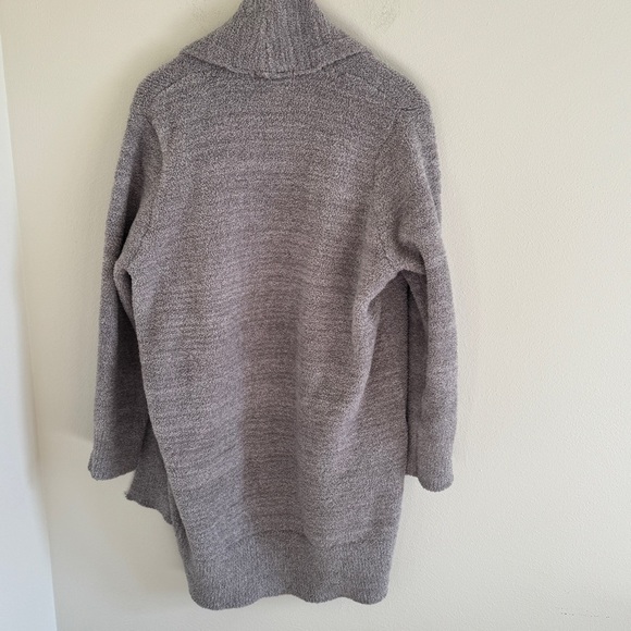 Barefoot Dreams Cozy Chic Cardigan Gray M - Picture 9 of 9